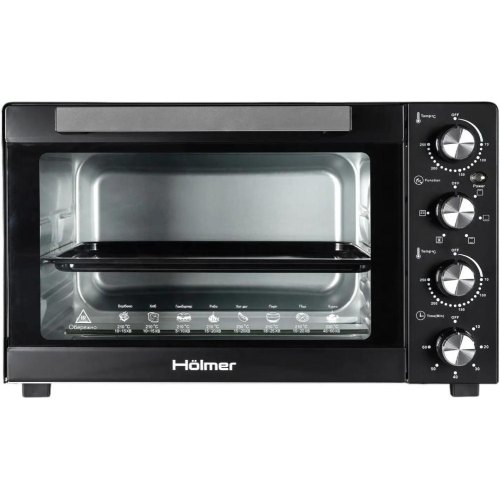 Електропіч Holmer HEO-083CR, 1500Вт, 38л, конвекція, вертель