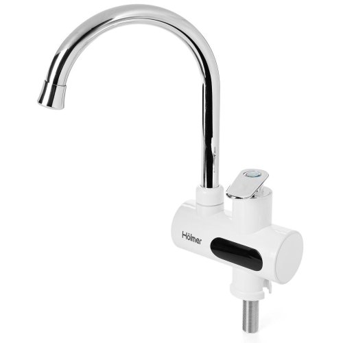 Водонагрівач проточний Holmer HHW-202L, 3кВт, до +60 градусів, LED