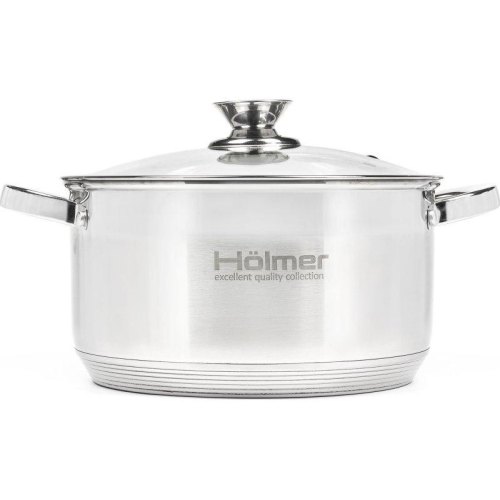 Кастрюля Holmer CR-12562-SS, з кришкою