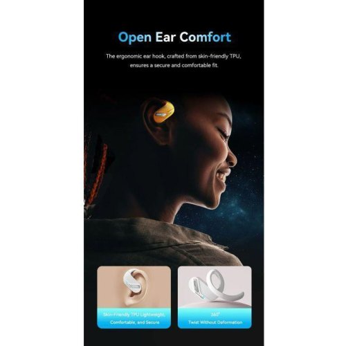 Навушники бездротові TWS Vention OpenBeat O12, Orange (NBUO0)