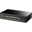 Комутатор Cudy GS1008PS2, 8xGigabit PoE+ Switch, 2xGigabit SFP, 120W (GS1008PS2)