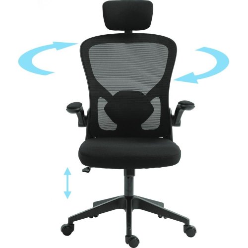 Крісло геймерське Sandberg ErgoFusion Gaming Chair Basic, чорне (640-97)