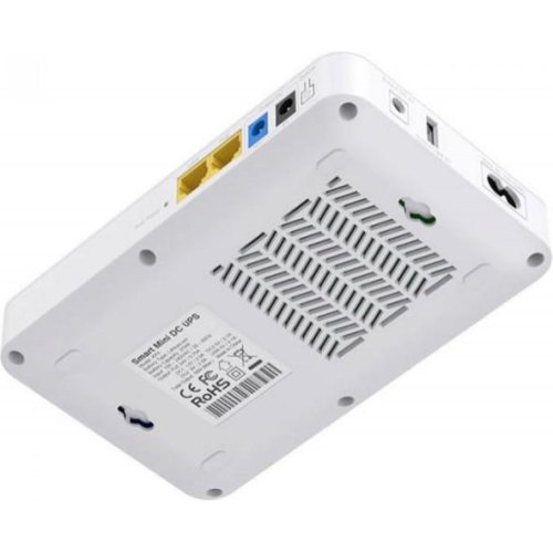 Джерело безперебійного живлення для роутерів Marsriva KP6 DC UPS, 10000mAh, 18W, 240V AC, 3xDC, PoE 24V/1A, USB Out