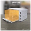Електропіч BROCK TO 3001 WH, 1600Вт, 30л, механічне керування, біла