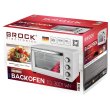 Електропіч BROCK TO 3001 WH, 1600Вт, 30л, механічне керування, біла