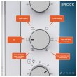 Електропіч BROCK TO 3001 WH, 1600Вт, 30л, механічне керування, біла