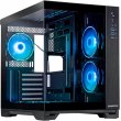 Корпус Chieftec Visio, без блоку живлення, ATX, Black (GM-30B-TG-OP)