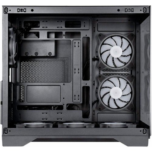 Корпус Chieftec Visio, без блоку живлення, ATX, Black (GM-30B-TG-OP)