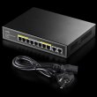 Комутатор Cudy GS1010PE, 8xGigabit PoE+ Switch, 2xGigabit Uplink, 120W (GS1010PE_EU)