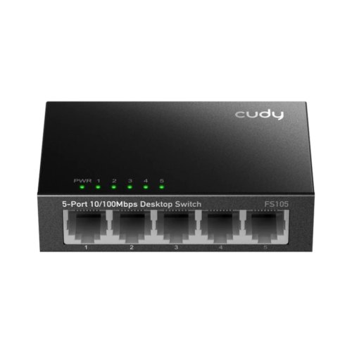 Комутатор Cudy FS105, 5x10/100Mbps (FS105_EU_V3.0)