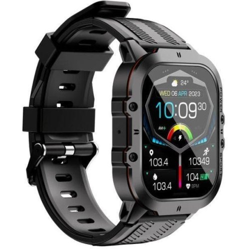 Смартгодинник Oukitel BT20, Black/Orange (6931940742177)