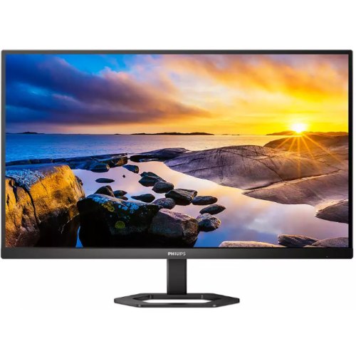 Монітор Philips 27E1N5500LA/00, 27 VA, QHD, 75Гц, 1ms, 2xHDMI/DP, HAS, Pivot, колонки, чорний