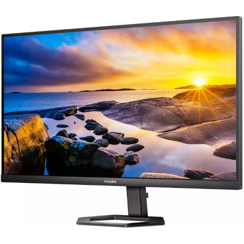 Монітор Philips 27E1N5500LA/00, 27 VA, QHD, 75Гц, 1ms, 2xHDMI/DP, HAS, Pivot, колонки, чорний