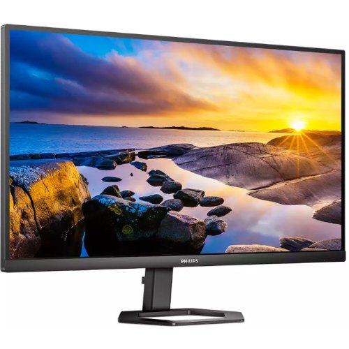 Монітор Philips 27E1N5500LA/00, 27 VA, QHD, 75Гц, 1ms, 2xHDMI/DP, HAS, Pivot, колонки, чорний