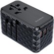 Мережевий зарядний пристрій Choetech сharger diamond model, 2xUSB Type-C/2xUSB Type-A, 100W PD, Black (PD6028-BK)