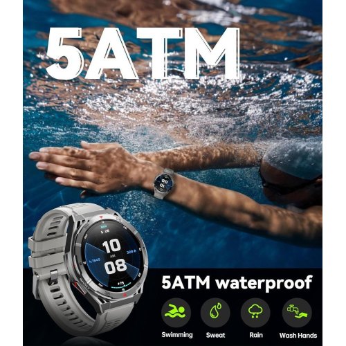 Смартгодинник Oukitel BT12, Grey (6931940789585)