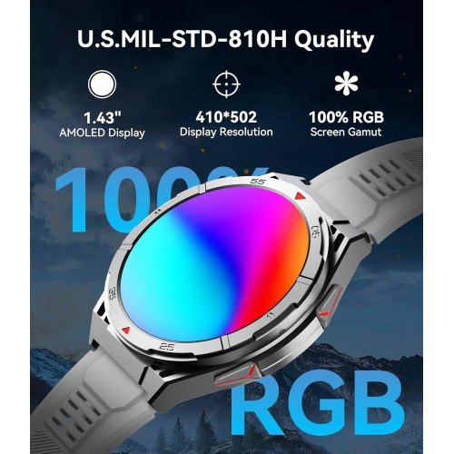 Смартгодинник Oukitel BT12, Grey (6931940789585)