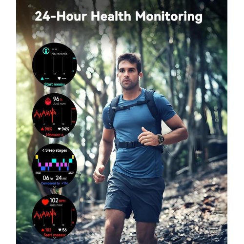 Смартгодинник Oukitel BT12, Grey (6931940789585)