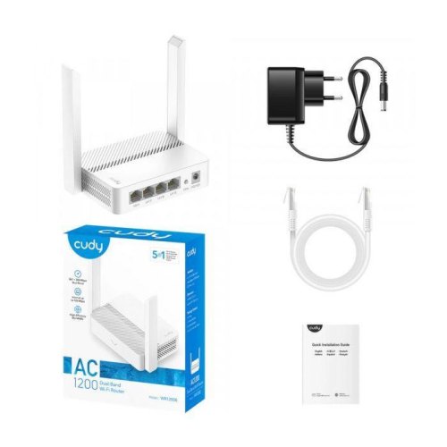 Маршрутизатор Cudy WR1200E, AC1200 Wi-Fi Router (WR1200E_EU_V1.0)