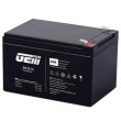 Акумуляторна батарея GEM Battery, 12V/12Ah, AGM, F1/F2 (GS 12-12)