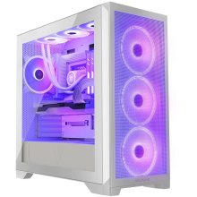Корпус Modecom Volcano Expanse S ARGB Midi, без блоку живлення, ATX, 4x140мм, White (AT-EXPANSE-SG-20-000000)
