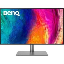 Монітор BenQ PD3225U, 32 IPS, 4K, HDMI/DP/USB Type-C/USB hub, HAS, Pivot, темно-сірий (9H.LLYLA.TBE)