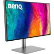 Монітор BenQ PD3225U, 32 IPS, 4K, HDMI/DP/USB Type-C/USB hub, HAS, Pivot, темно-сірий (9H.LLYLA.TBE)