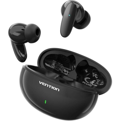 Навушники бездротові TWS Vention Elf Earbuds E01, Black (NBFB0)