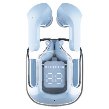 Навушники бездротові TWS Acefast T6, Ice Blue (6974316281559)