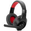 Гарнітура дротова, ігрова XTRIKE ME HP-312, 2x3.5мм, XBOX/PS/PC чорно-червона
