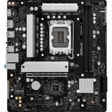 Материнська плата AsRock B860M-X, s1851, Intel B860, mATX, 2xDDR5, 4xSATA, 2xM.2, PCIex16, HDMI/DP, 2.5G LAN, 7.1ch