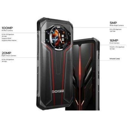 Смартфон Doogee S119 8/512GB Red