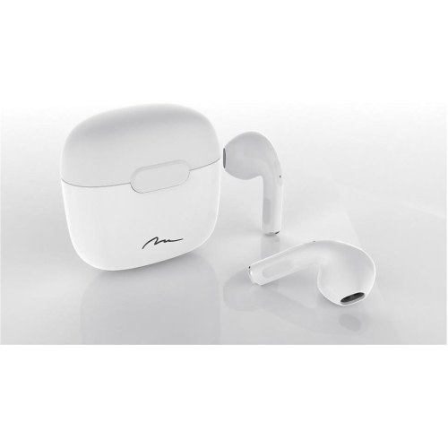 Навушники бездротові TWS Media-Tech R-PHONES, Bluetooth 5.3, White (MT3608W)