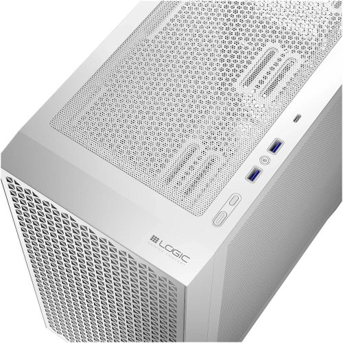 Корпус Logic Concept Dart Pro Mini Mesh, без блоку живлення, mATX, 3x120мм, White (AM-DART-PRO-0000-20)