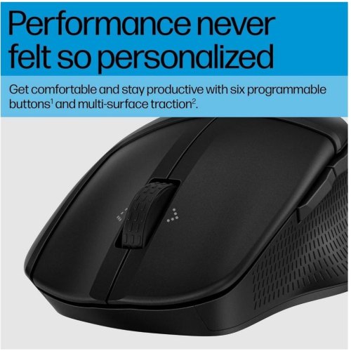 Миша бездротова HP 480 Comfort, 4000dpi, чорна (8T6M3AA)