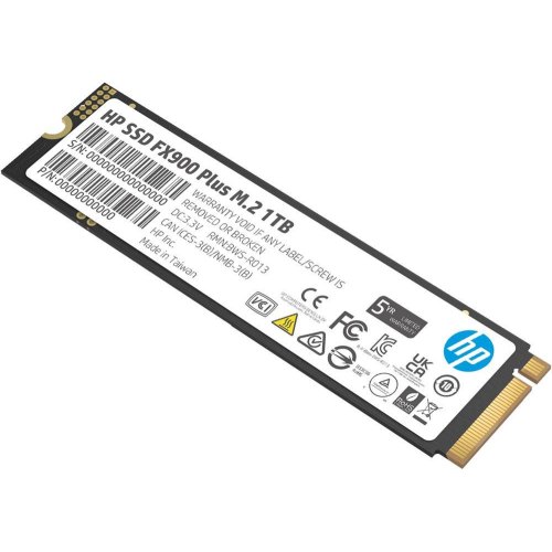 Накопичувач SSD HP FX900 Plus, 1TB, M.2 2280, PCIe Gen4 x4, 3D NAND (7F617AA)