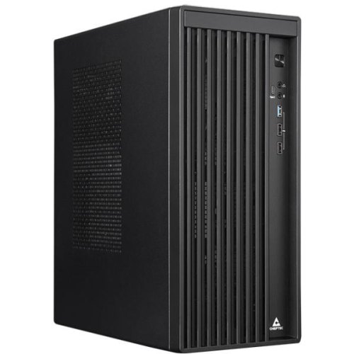 Корпус Chieftec Uni, без блоку живлення, mATX, Black (BS-20B-OP)