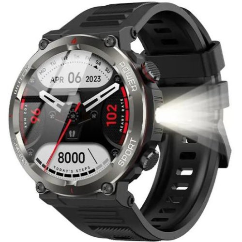 Смартгодинник Blackview W50 Pro, Black (6931548319351)