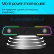 Акустична система 2.0 HP Sound Bar LED RGB, 6Вт, 3.5мм, USB (DHE-6002)