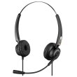 Гарнітура дротова Sandberg Office Headset Pro Stereo, USB, Black (126-13)