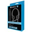 Гарнітура дротова Sandberg Office Headset Pro Stereo, USB, Black (126-13)