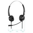 Гарнітура дротова Sandberg Office Headset Pro Stereo, USB, Black (126-13)
