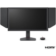 Монітор BenQ ZOWIE XL2586X+, 24.1, 600Гц, 3xHDMI 2.1/1xDP 1.4, DyAc 2, HAS, темно-сірий (9H.LN8LB.QBE)