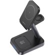 Бездротовий зарядний пристрій Acefast E3 Wireless QI 3in1 18W (6974316280903)