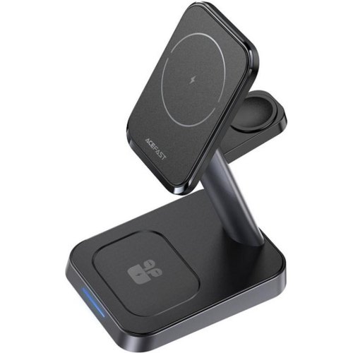 Бездротовий зарядний пристрій Acefast E3 Wireless QI 3in1 18W (6974316280903)