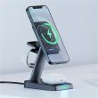 Бездротовий зарядний пристрій Acefast E3 Wireless QI 3in1 18W (6974316280903)