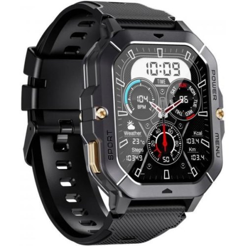 Смартгодинник Oukitel BT101, Black (6931940739825)