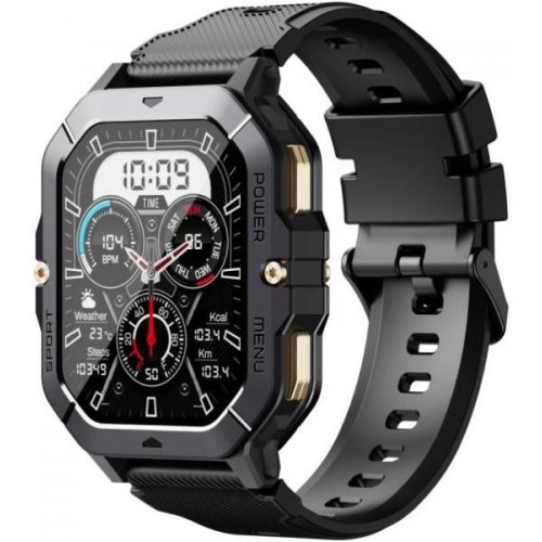 Смартгодинник Oukitel BT101, Black (6931940739825)