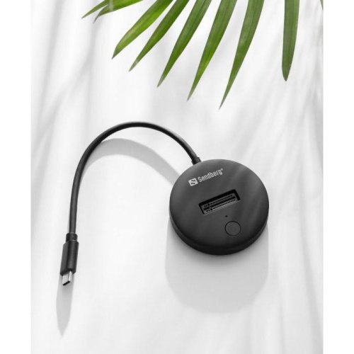 Док-станція Sandberg, USB 3.2 Type-C to SSD M.2, NVMe, M Key (136-47)