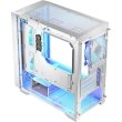 Корпус Logic Concept Dart Pro ARGB Mini Mesh, без блоку живлення, mATX, 3x120мм, White (AM-DART-PRO-ARGB-20)